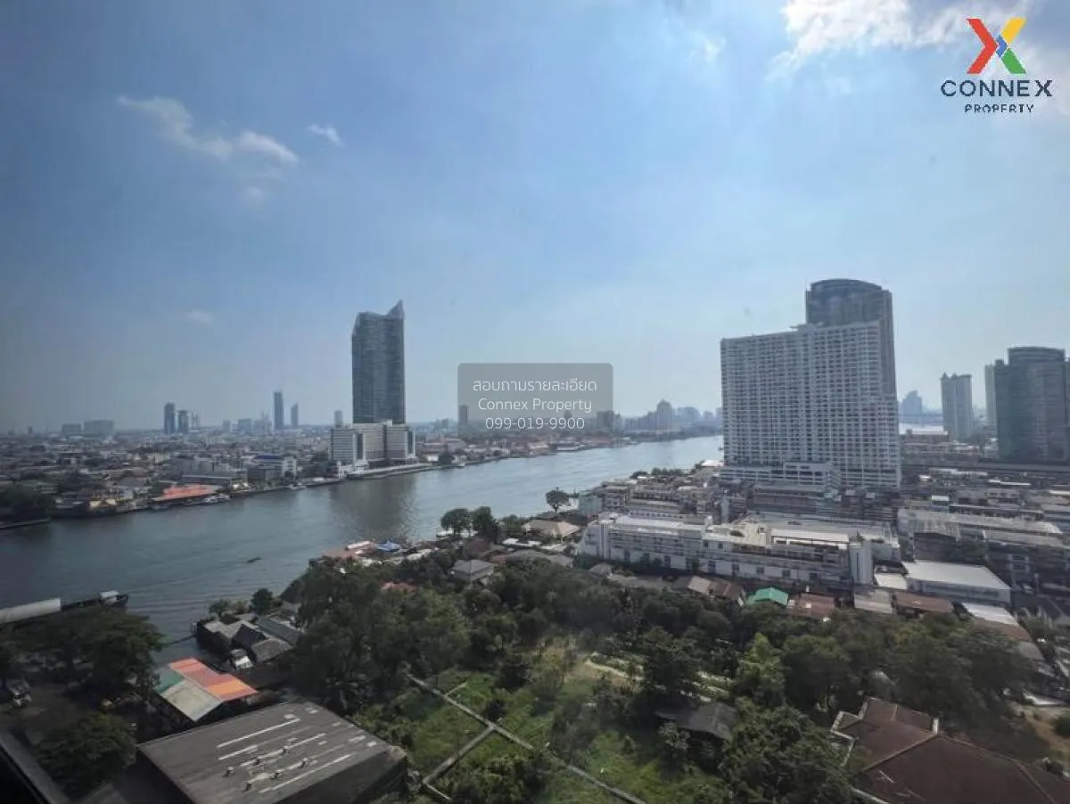 FOR RENT condo , Chapter Charoennakhorn-Riverside , river view , 