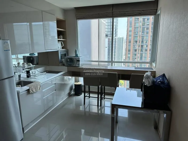 FOR RENT condo , The Address Asoke , high floor , MRT-Phetchaburi 4