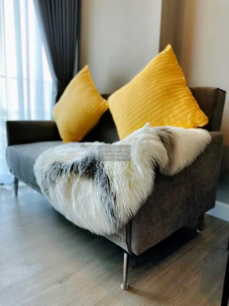 FOR RENT condo , Metro Luxe Riverfront Rattanathibet , MRT-Sai Ma