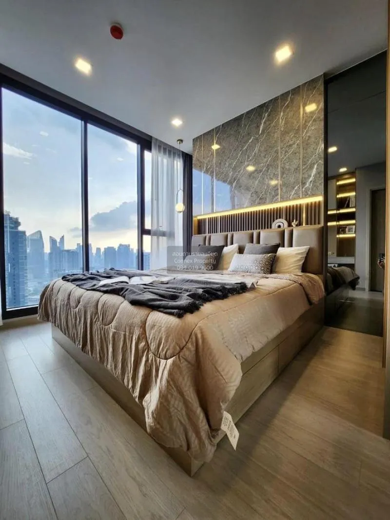 เช่าคอนโด  วันไนน์ไฟว์ อโศก - พระราม 9 ชั้นสูง MRT-พระราม 9 ห้วยข