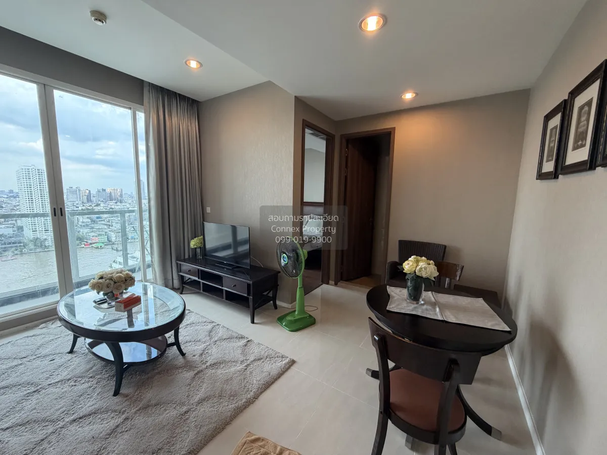 FOR RENT condo , Menam Residences , BTS-Saphan Taksin , Wat Phray 2