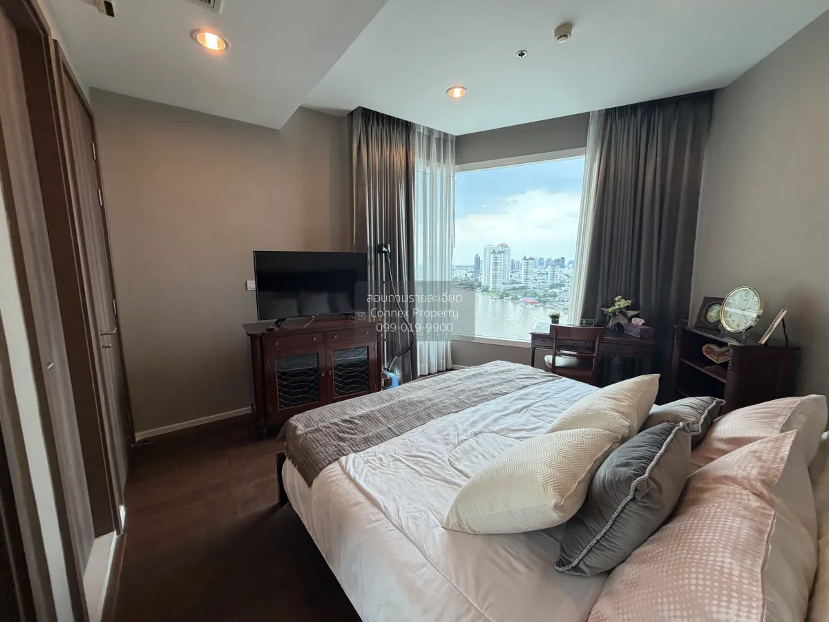 FOR RENT condo , Menam Residences , BTS-Saphan Taksin , Wat Phray