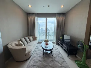 FOR RENT condo , Menam Residences , BTS-Saphan Taksin , Wat Phraya Krai , Bang Kho Laem , Bangkok , CX-79242