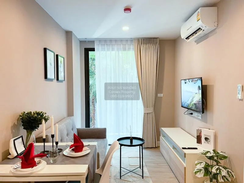 FOR RENT condo , Metro Luxe Riverfront Rattanathibet , MRT-Sai Ma