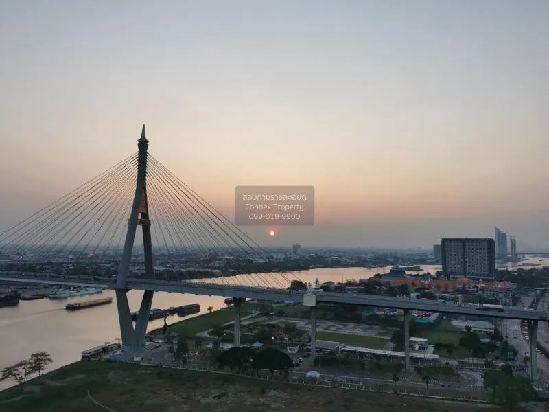 ขายคอนโด  เดอะพาโน วิวสวย ชั้นสูง วิวแม่น้ำ หน้ากว้าง บางโพงพาง เ