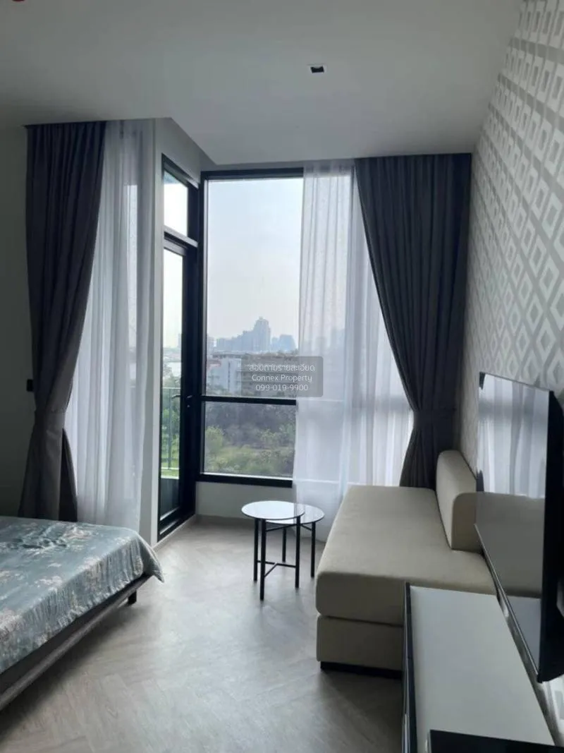 FOR RENT condo , Chapter Charoennakhorn-Riverside , BTS-Krung Tho 2