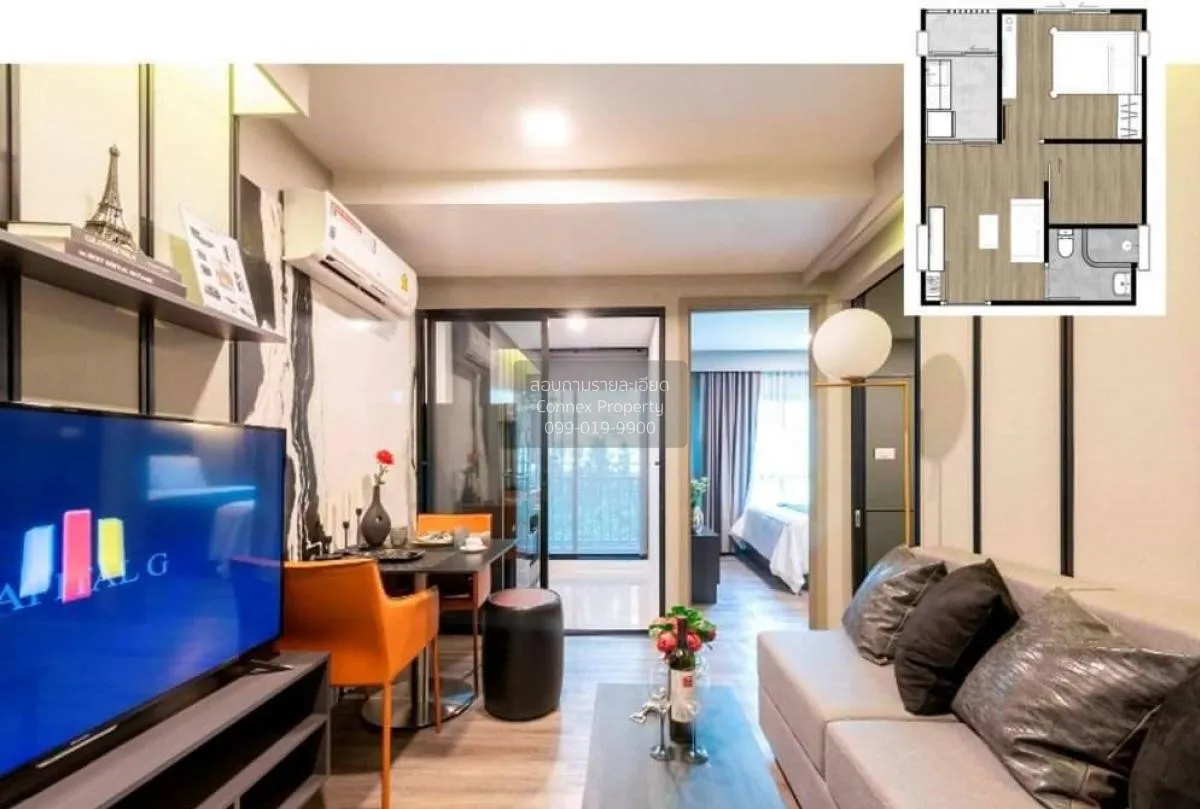 FOR RENT condo , Monte Rama 9 , ARL-Ramkhamhaeng , Hua Mak , Bang 1