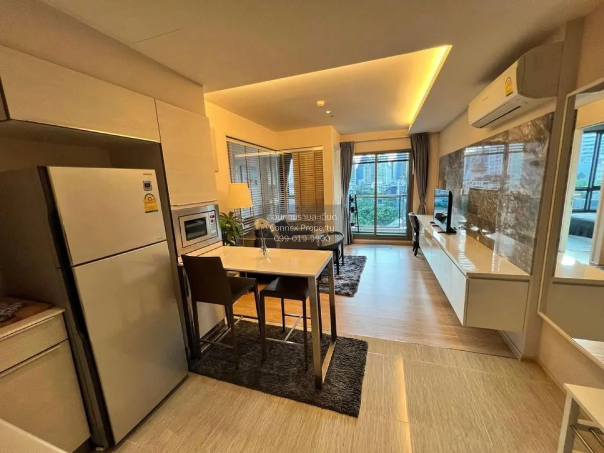 FOR RENT condo , The Esse at Singha Complex , MRT-Phetchaburi , B 4