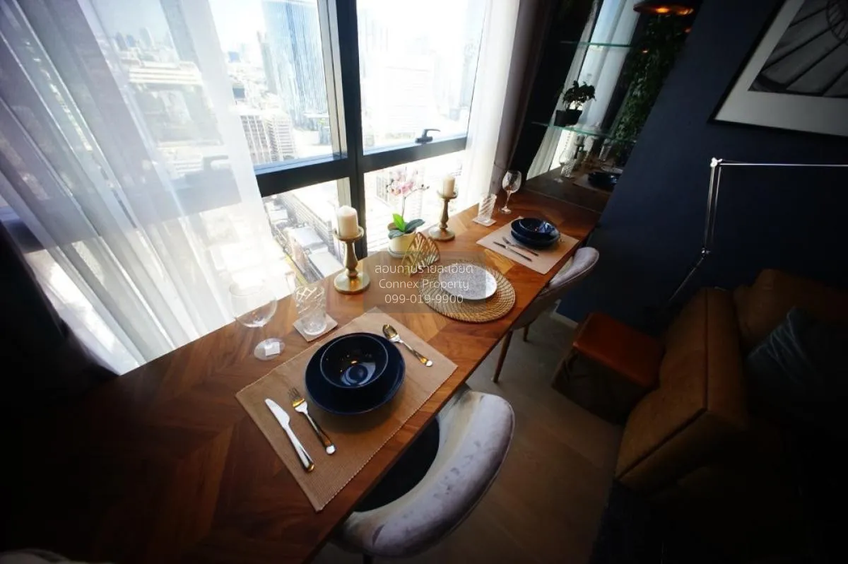 FOR RENT condo , Ashton Chula-Silom , MRT-Sam Yan , Si Phraya , B