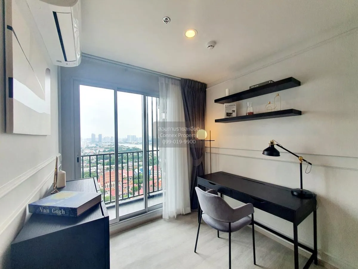 FOR RENT condo , Ideo Charan 70 , river view , MRT-Bang Phlat , B
