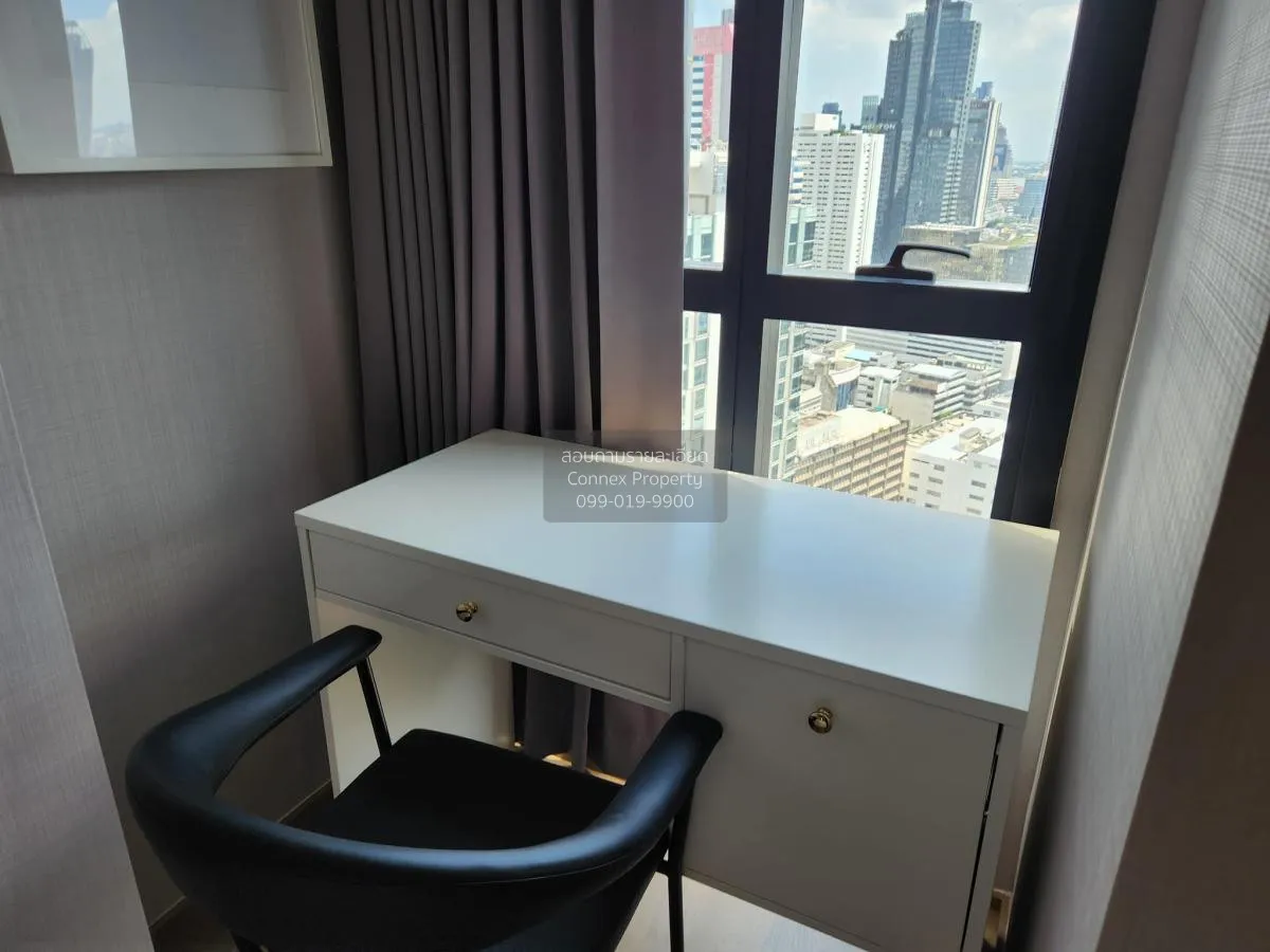 FOR RENT condo , Ashton Chula-Silom , high floor , MRT-Sam Yan , 