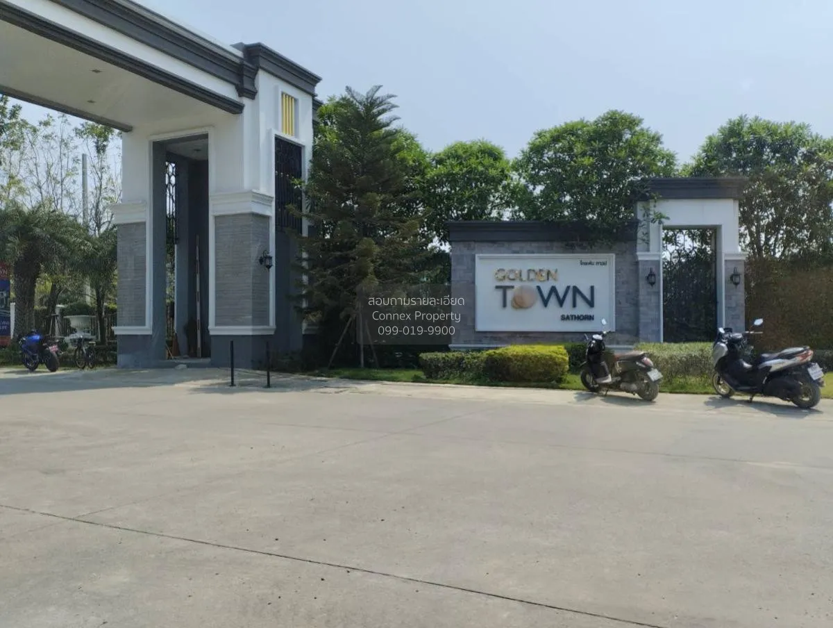 ขายทาวน์เฮ้าส์/ทาวน์โฮม  โกลเด้น ทาวน์ สาทร BTS-วุฒากาศ บางหว้า เ