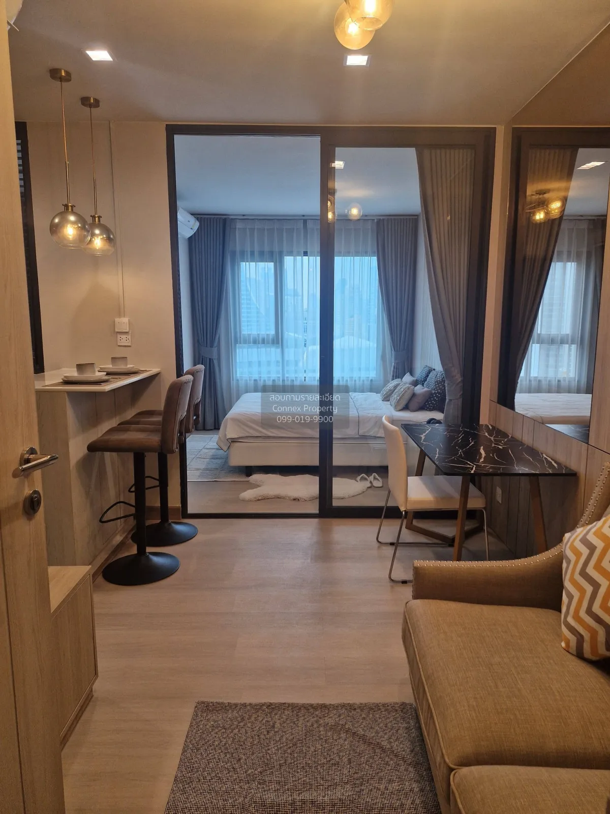 FOR RENT Condo , Life One Wireless , high floor , BTS-Phloen Chit 2