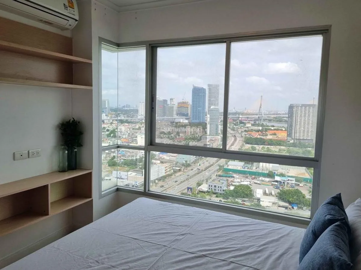 ขายคอนโด  ลุมพินี พาร์ค ริเวอร์ไซด์ - พระราม 3 ชั้นสูง วิวแม่น้ำ 