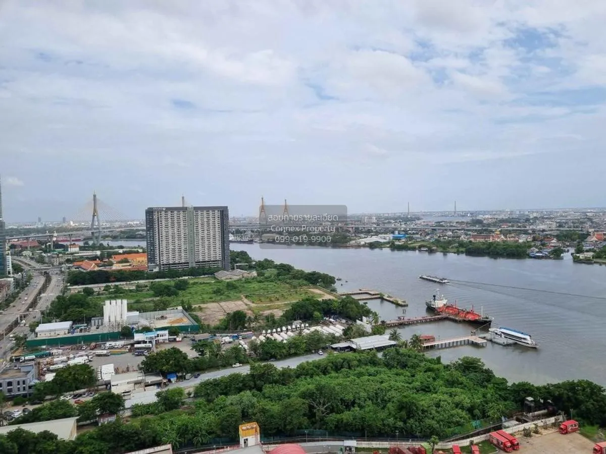 ขายคอนโด  ลุมพินี พาร์ค ริเวอร์ไซด์ - พระราม 3 ชั้นสูง วิวแม่น้ำ 