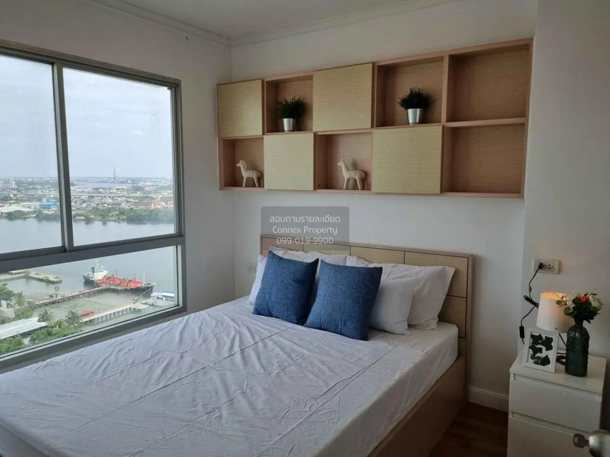 ขายคอนโด  ลุมพินี พาร์ค ริเวอร์ไซด์ - พระราม 3 ชั้นสูง วิวแม่น้ำ 