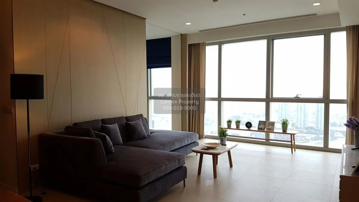 เช่าคอนโด  เดอะ ริเวอร์ ชั้นสูง วิวแม่น้ำ BTS-สะพานตากสิน คลองต้น 1