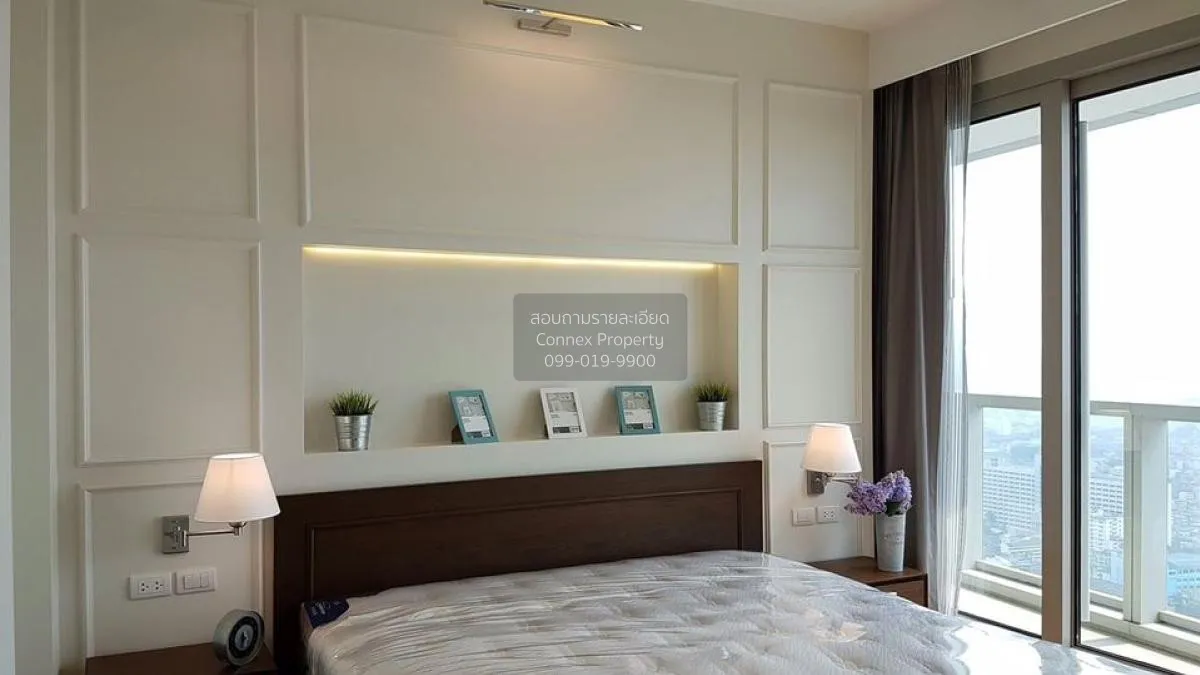 เช่าคอนโด  เดอะ ริเวอร์ ชั้นสูง วิวแม่น้ำ BTS-สะพานตากสิน คลองต้น