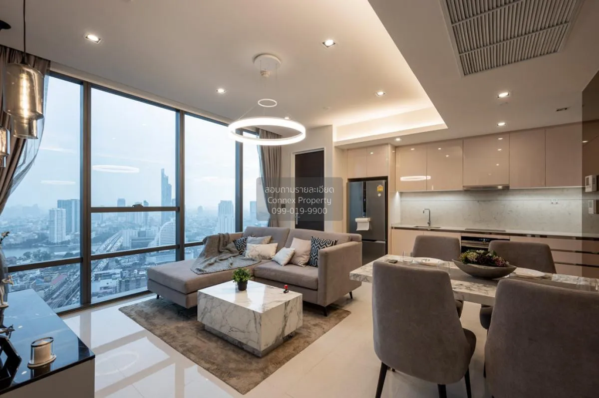 For Rent Condo , The Bangkok Sathorn , high floor , BTS-Surasak , 1