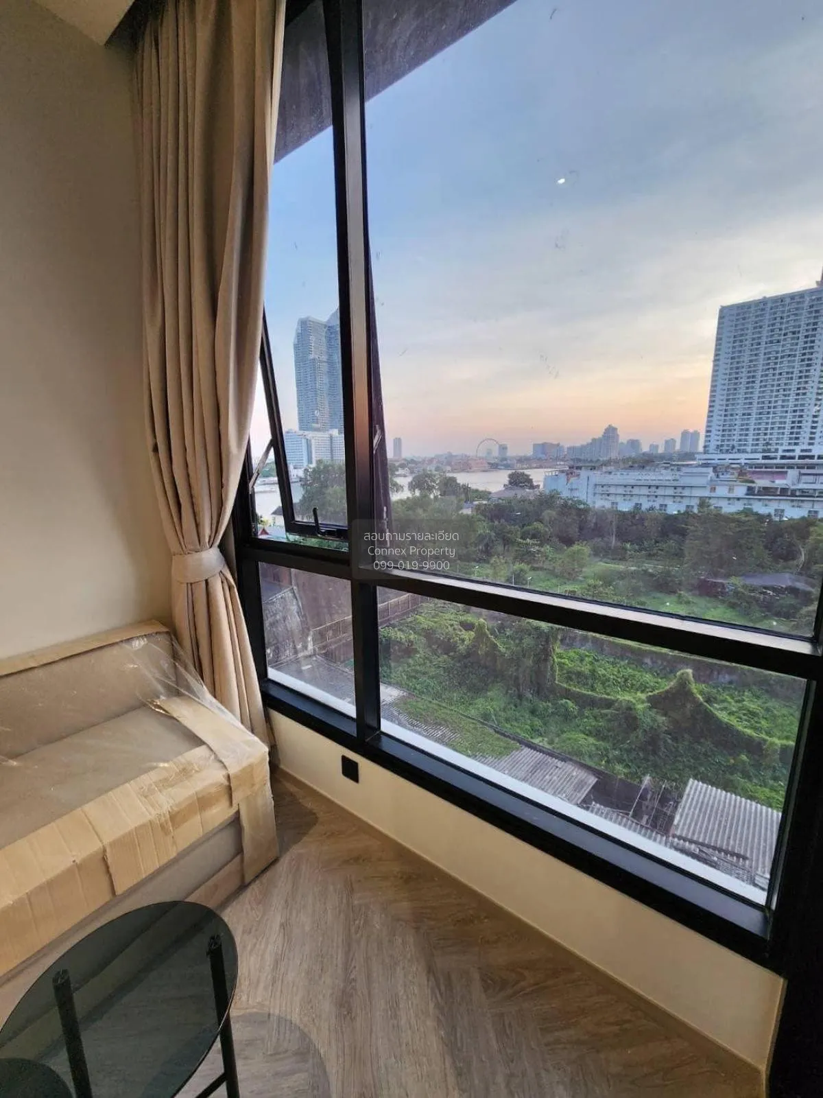 For Rent Condo , Chapter Charoennakhorn-Riverside , BTS-Krung Tho 3