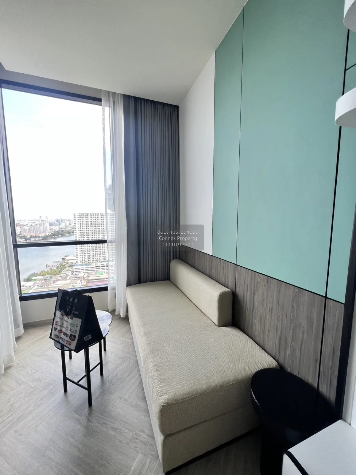 For Rent Condo , Chapter Charoennakhorn-Riverside , BTS-Krung Tho 2