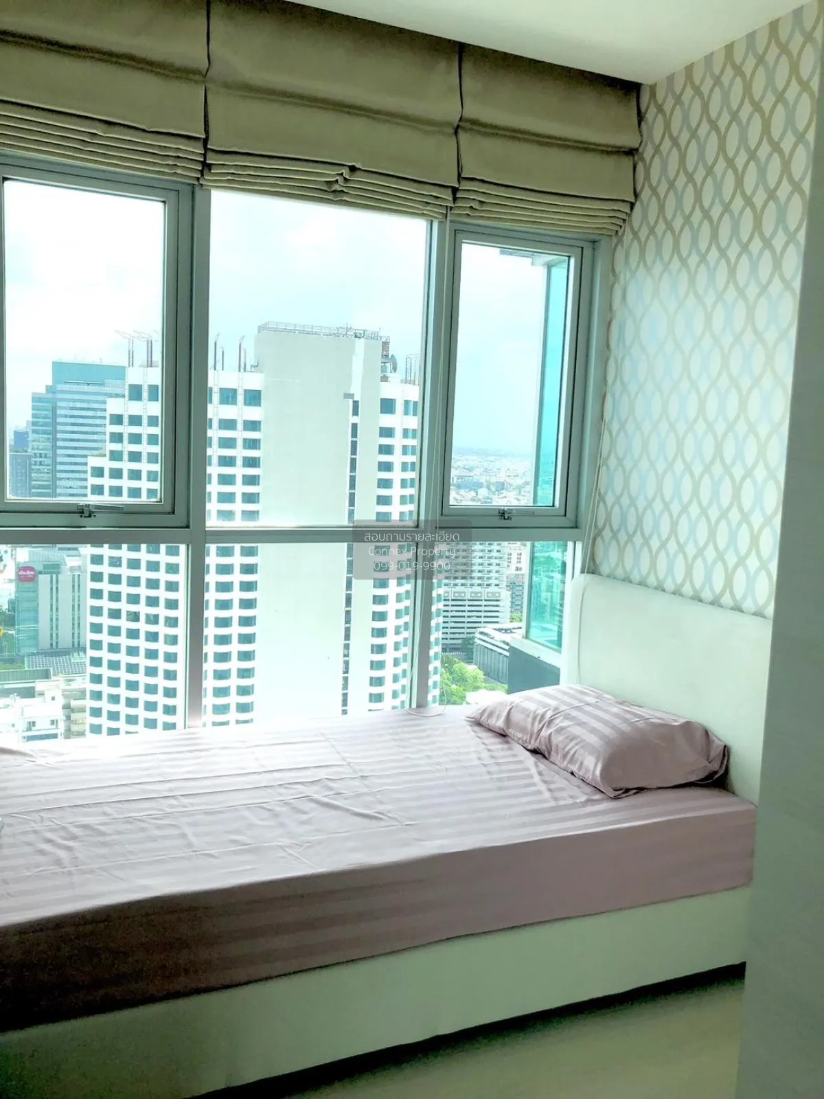 For Rent Condo , Life Ratchadapisek , high floor , MRT-Huai Khwan