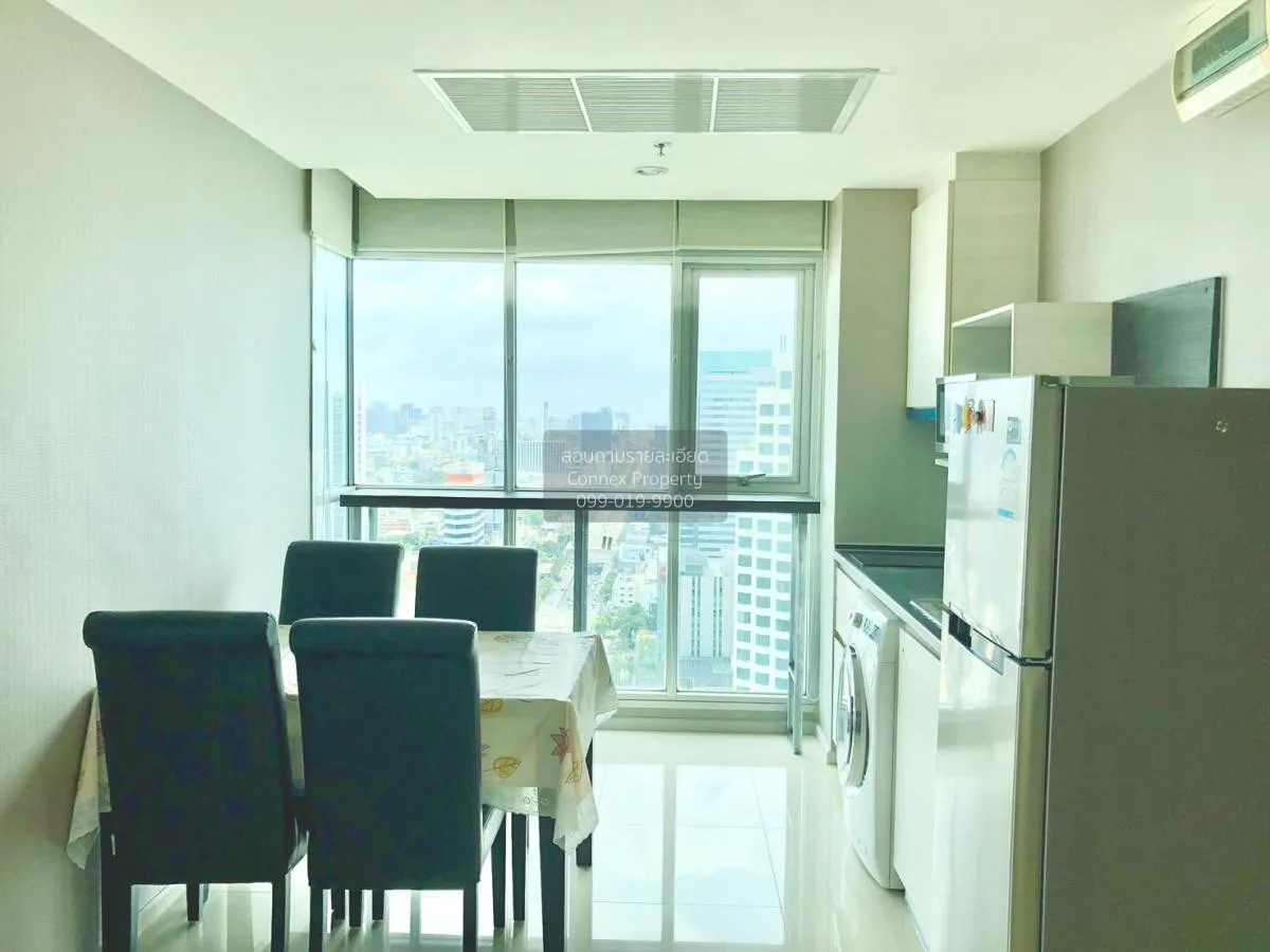 For Rent Condo , Life Ratchadapisek , high floor , MRT-Huai Khwan 3