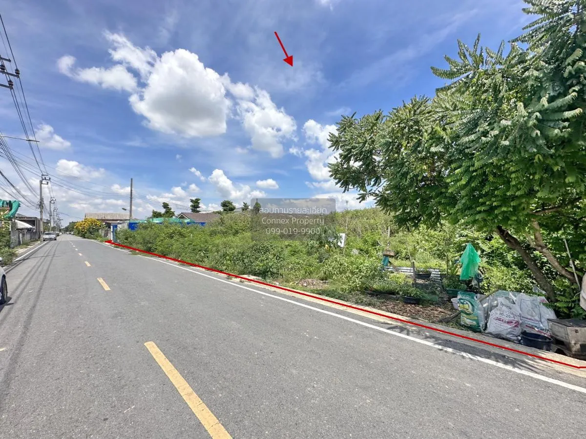 ขายที่ดินเปล่า 1 ไร่กว่า ติดถนน 2 เลน ลำโพ บางบัวทอง นนทบุรี CX-8 4