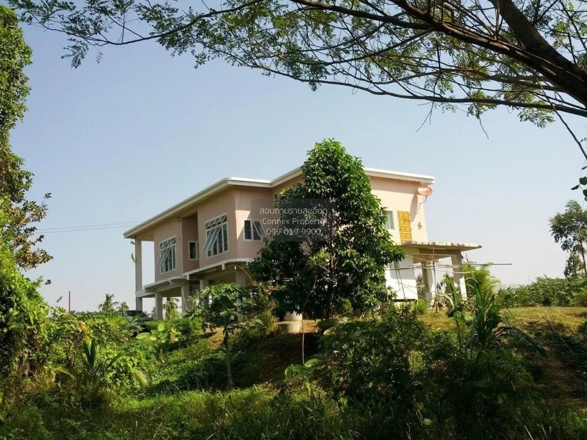 ขายบ้าน พร้อมที่ดิน ติดถนน ชนบท 4066 กาญจนบุรี วิวสวย วิวแม่น้ำ ห 2