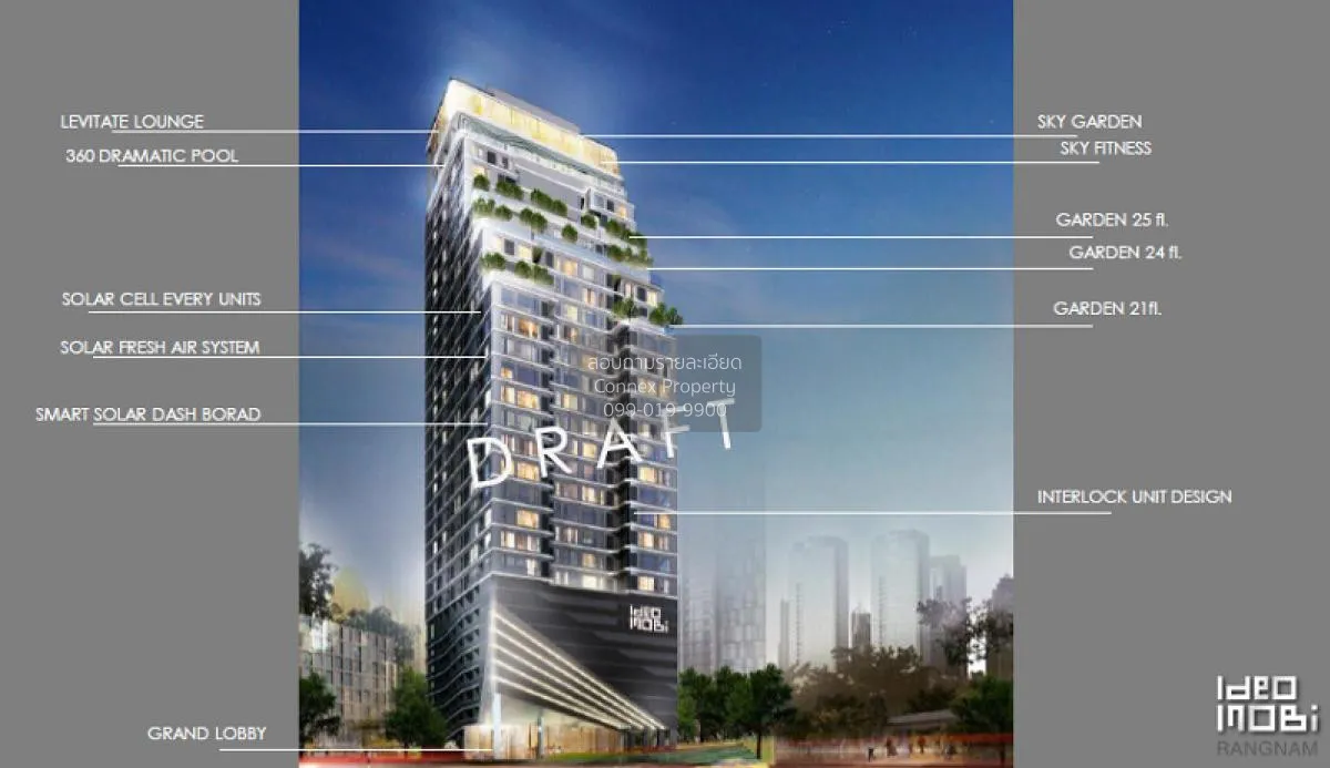 For Sale Condo , Ideo Mobi Rangnam , Thanon Phyathai , Rat Thewi 