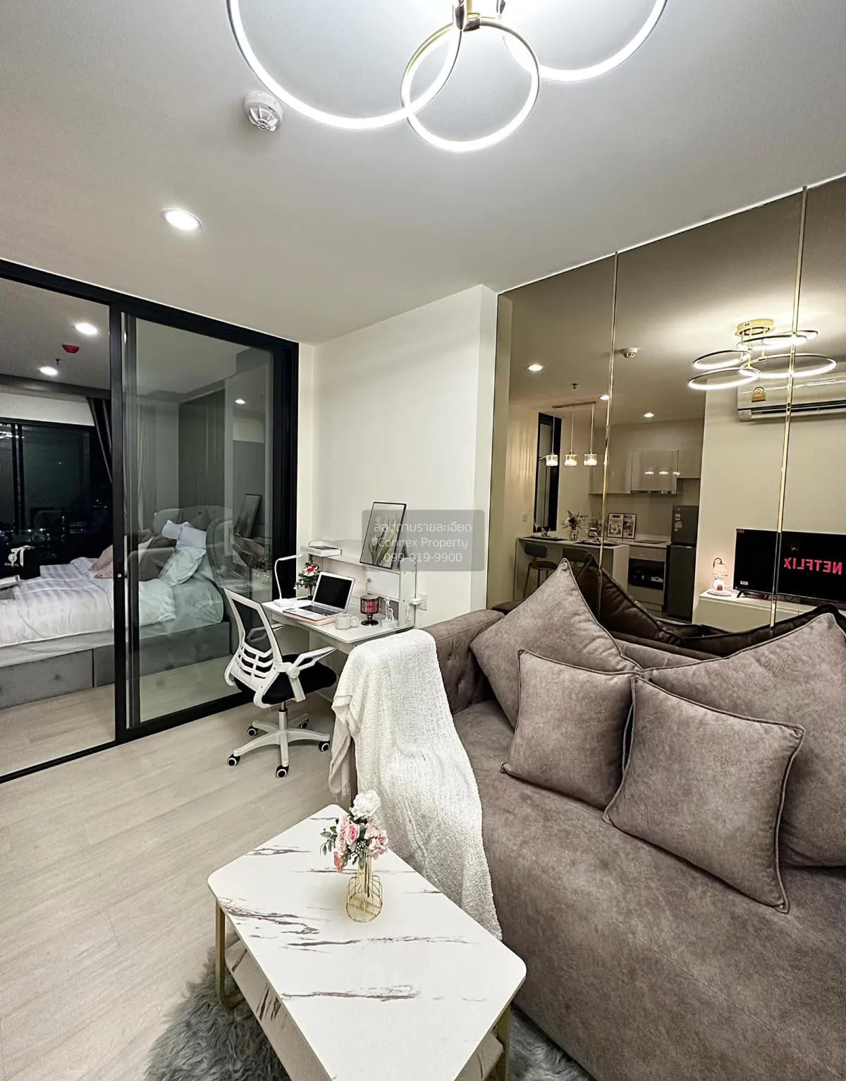 For Rent Condo , Life Asoke , MRT-Phetchaburi , Bang Kapi , Huai  1