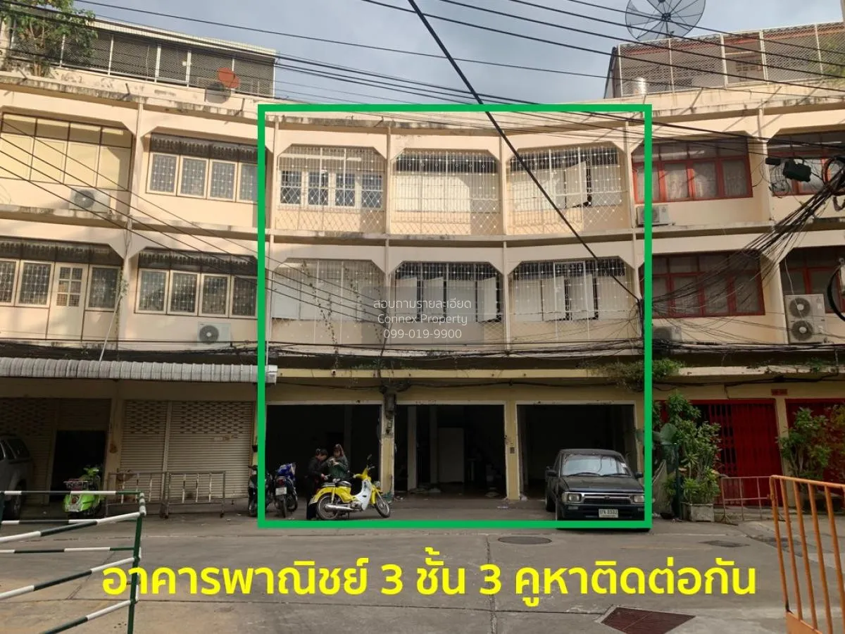 For Rent Commercial building near Yaowarat Wongwian 22, 3 units f 1