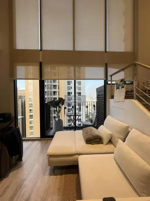 For Sale Condo , Ideo Mobi Asoke , Duplex , MRT-Phetchaburi , Bang Kapi , Huai Khwang , Bangkok , CX-88233
