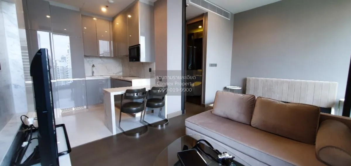 For Rent Condo , The Esse at Singha Complex , MRT-Phetchaburi , B 1
