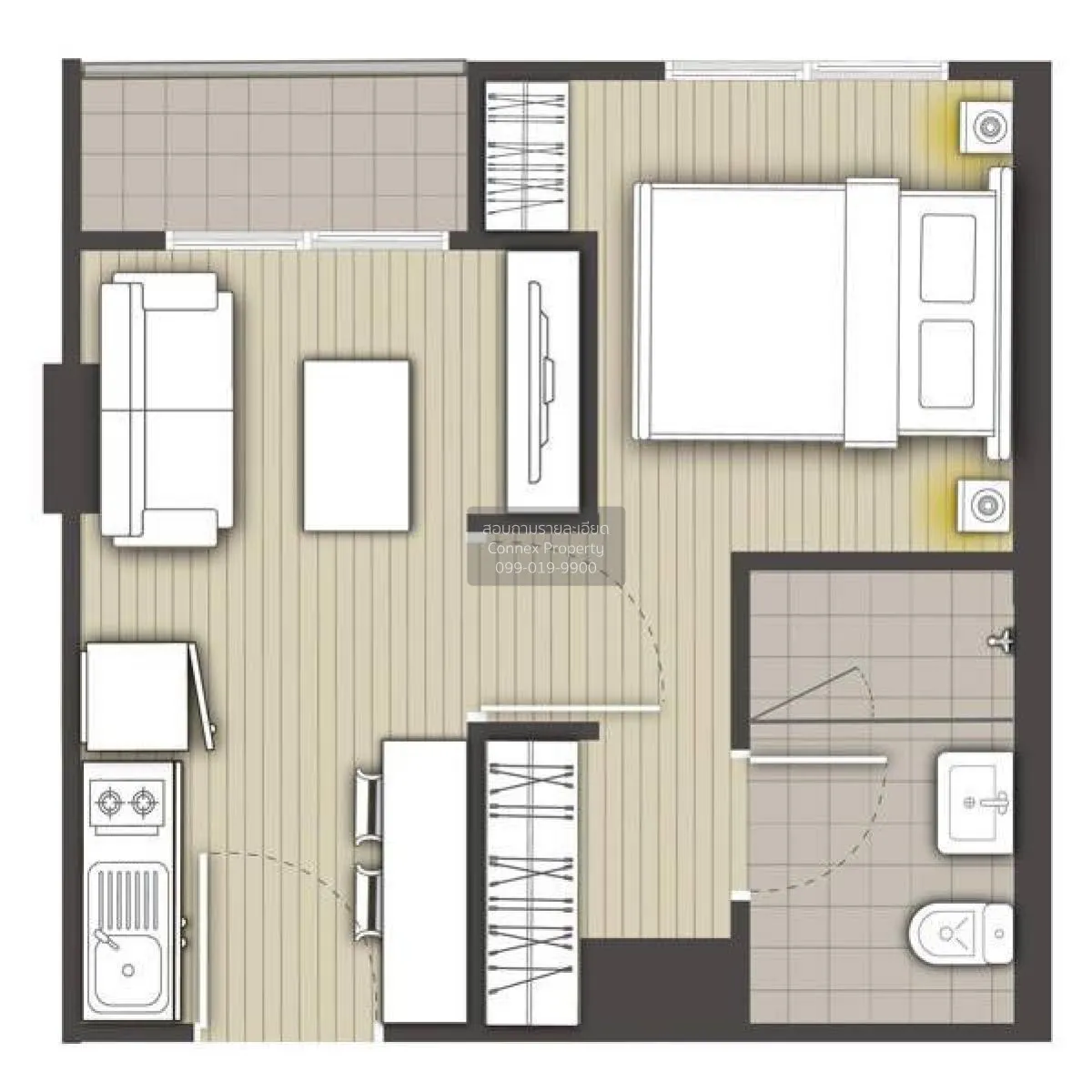 For Sale Condo , Modern Condo Charan 79 , MRT-Bang Phlat , Bang O