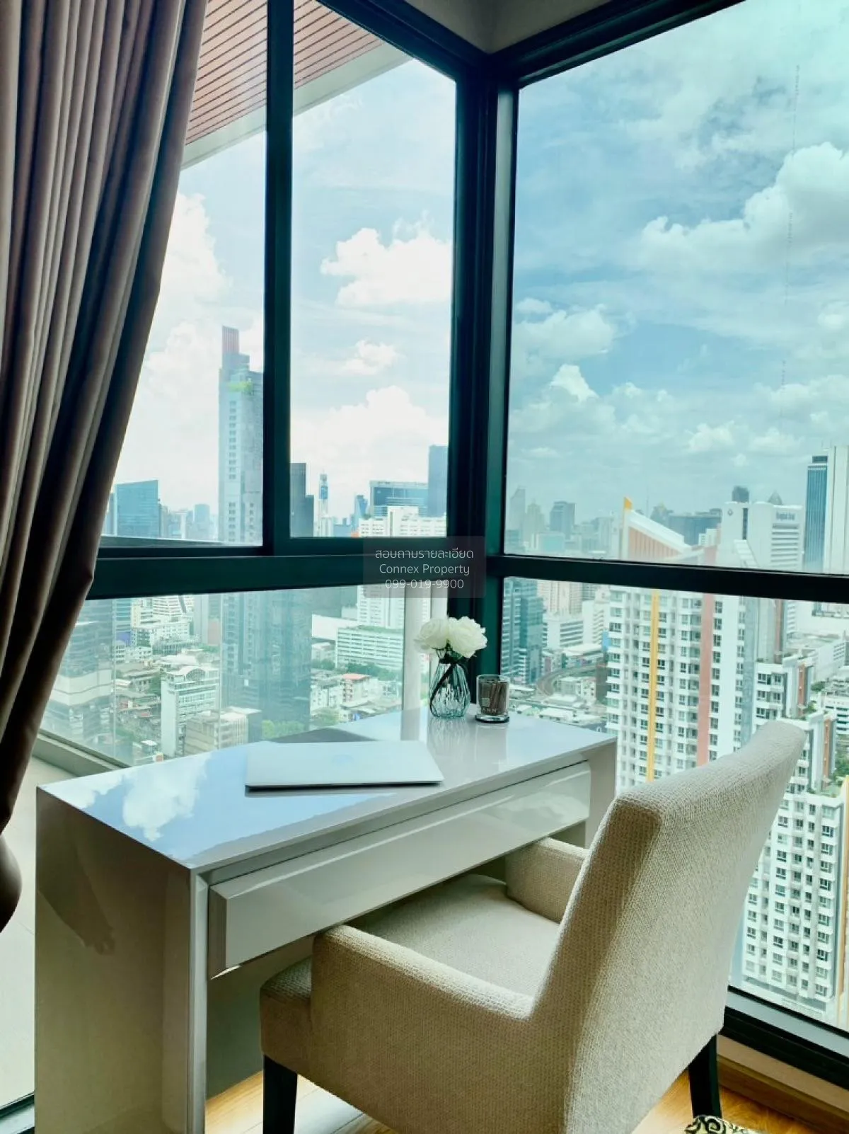 For Rent Condo , The Address Sathorn , high floor , BTS-Saint Lou