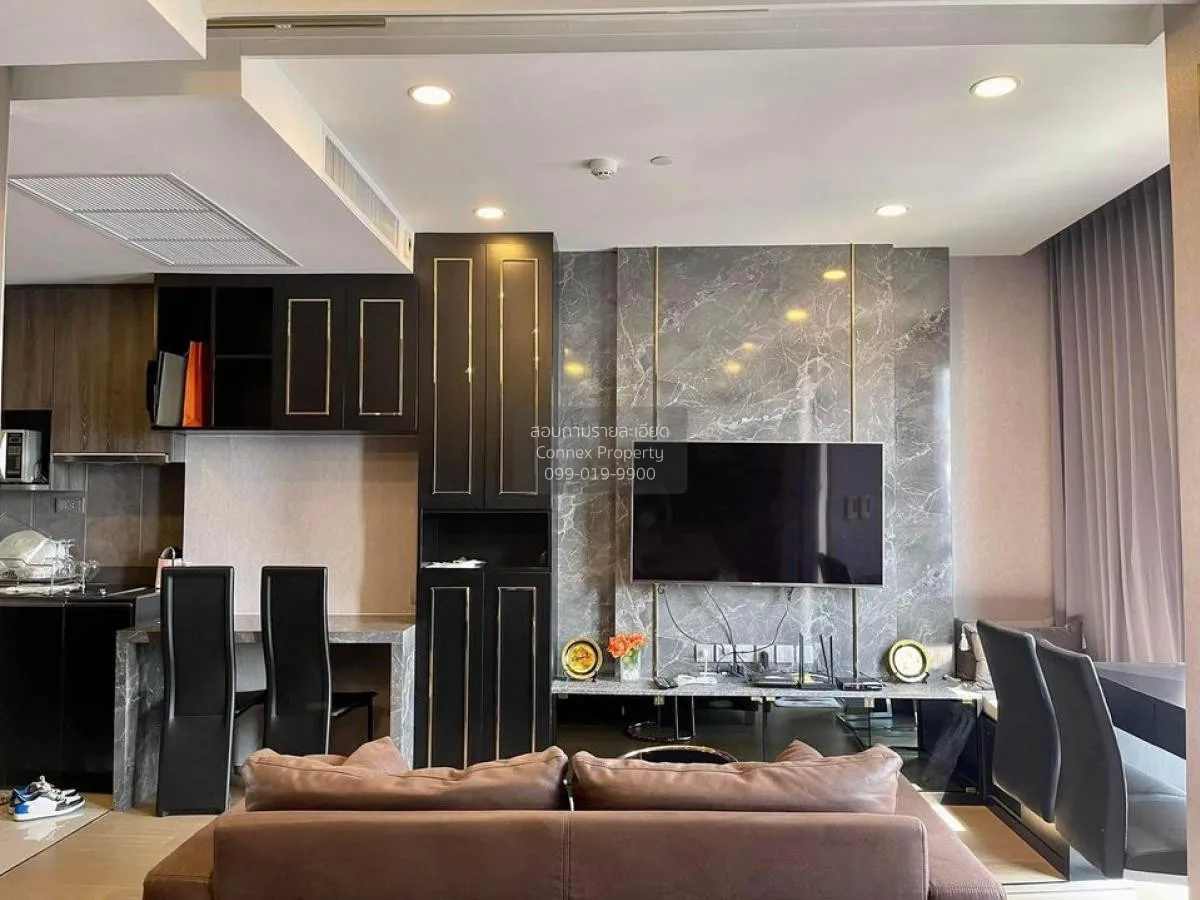 For Rent Condo , Ashton Chula-Silom , high floor , MRT-Sam Yan ,  2