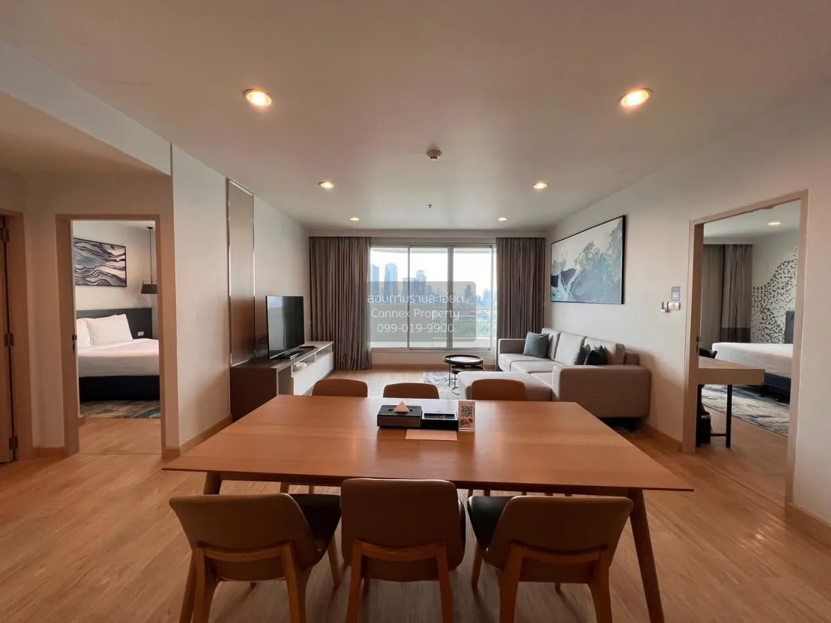 เช่าอพาร์ทเมนท์  ชามา เลควิว อโศก MRT-ศูนย์การประชุมแห่งชาติสิริก 1