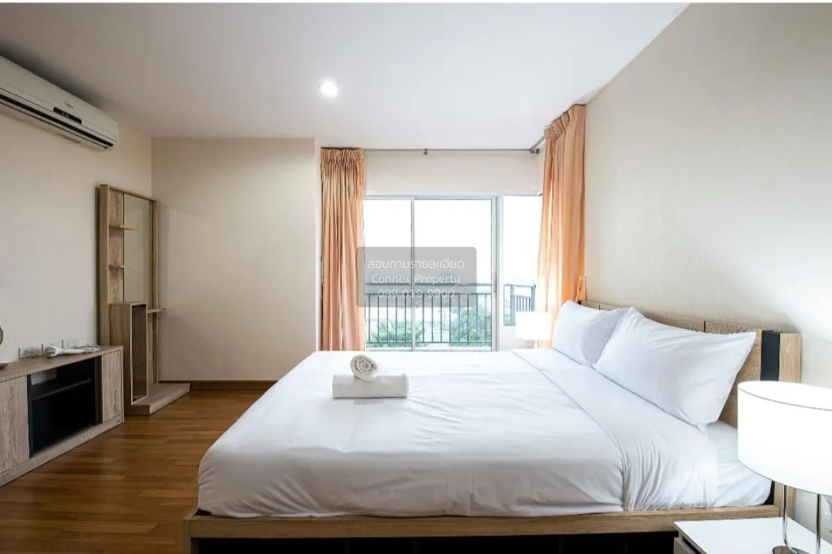 For Rent Condo , Grene Suthisarn , corner unit , MRT-Sutthisan , 