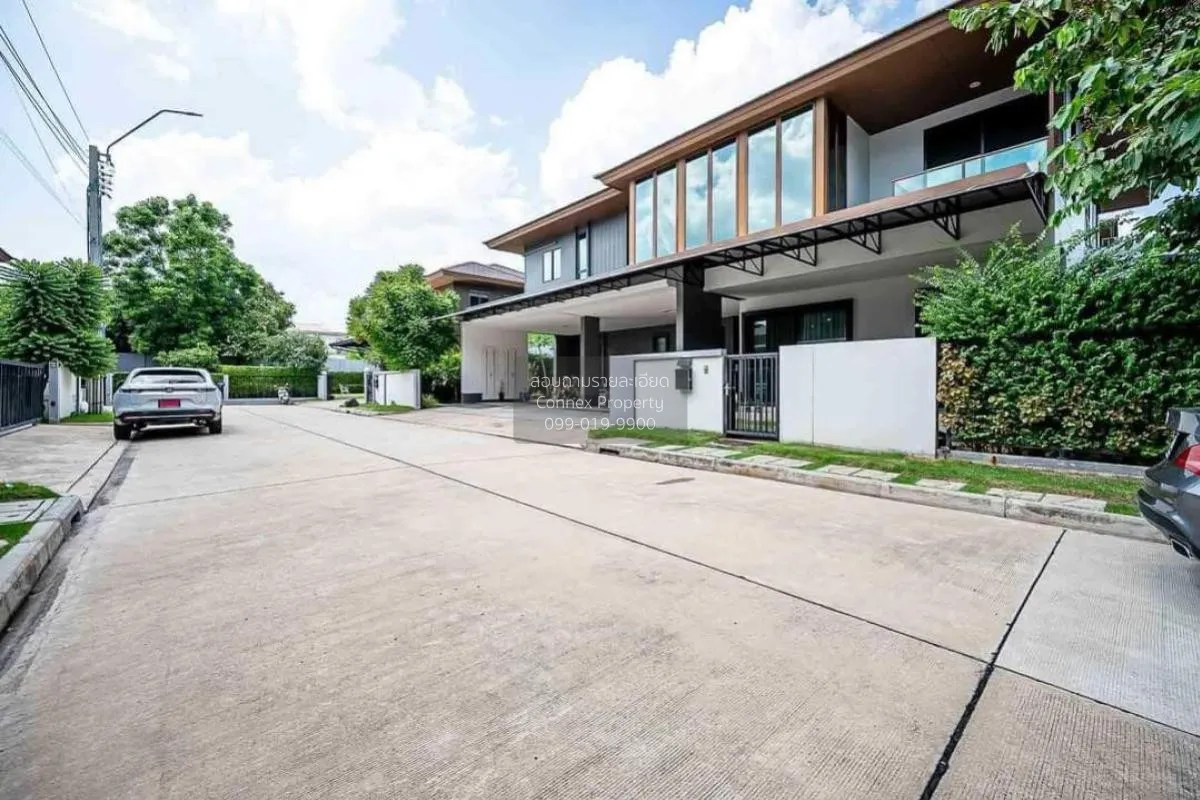 For Sale House , Burasiri Pattanakarn , nice view , Prawet , Praw