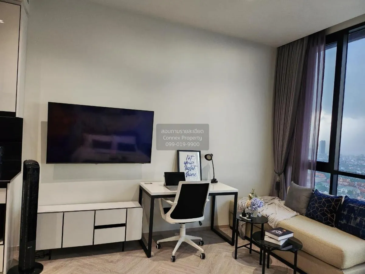 For Rent Condo , Chapter Charoennakhorn-Riverside , BTS-Krung Tho 2