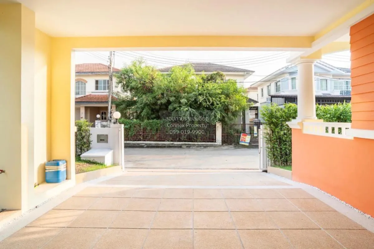For Sale House , ChaiyaPruk Rangsit Klong 4 , corner unit , newly