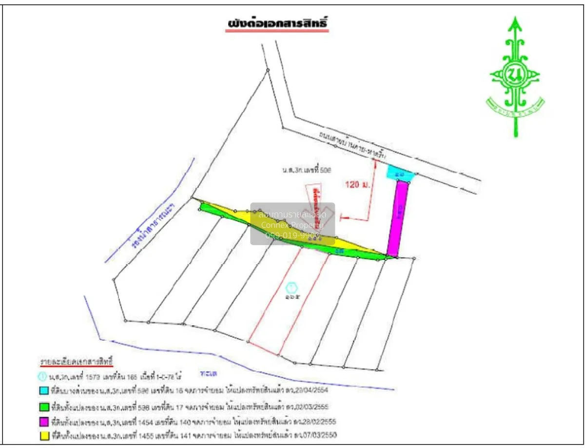 ขายขายที่ดินเปล่า เกาะพงัน-สุราษฎร์ธานี วิวแม่น้ำ หน้ากว้าง บ้านใ 2