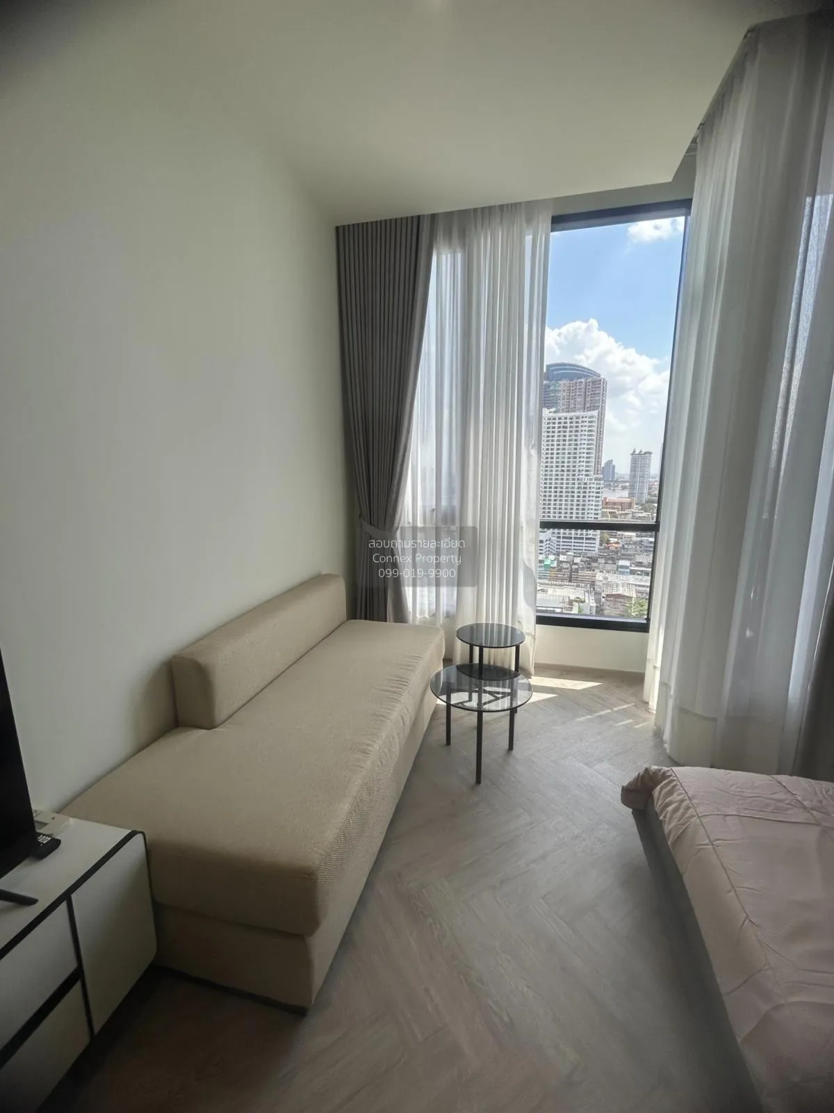 For Rent Condo , Chapter Charoennakhorn-Riverside , BTS-Krung Tho 1