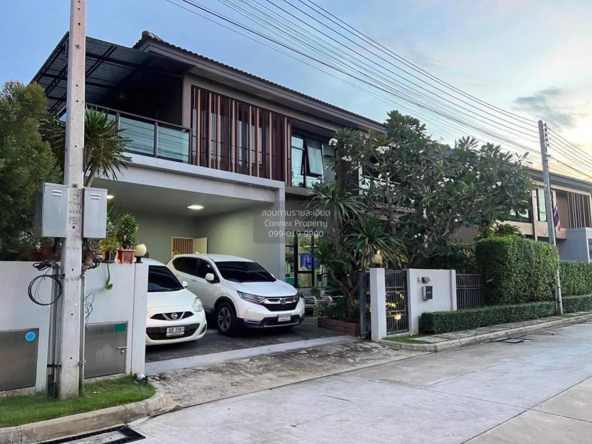 For Sale House , Burasiri Rangsit , wide frontage , Suan Phrik Th 1
