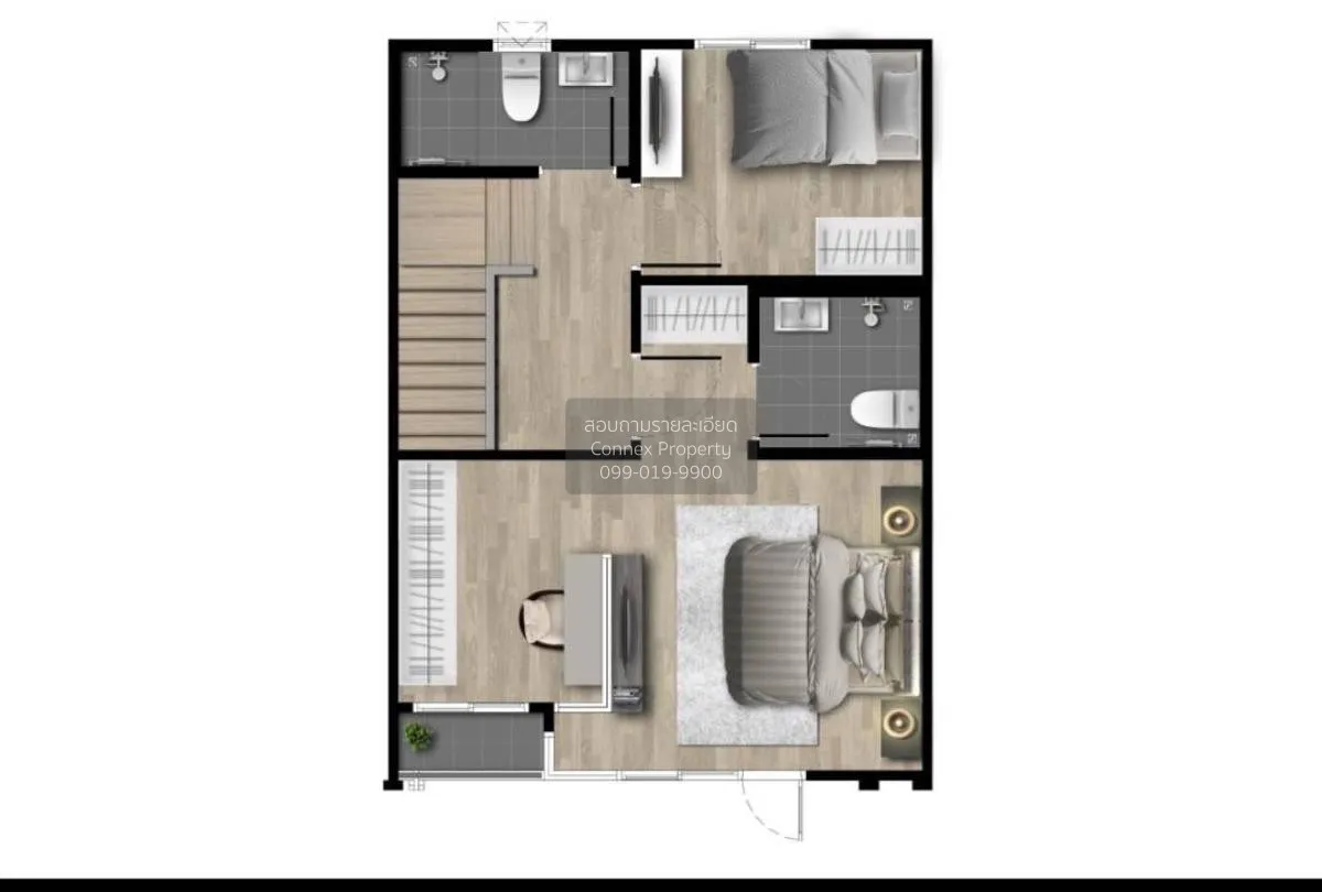 ขายทาวน์เฮ้าส์/ทาวน์โฮม  แกรนด์ พลีโน่ ราชพฤกษ์ ห้องมุม บางบัวทอง