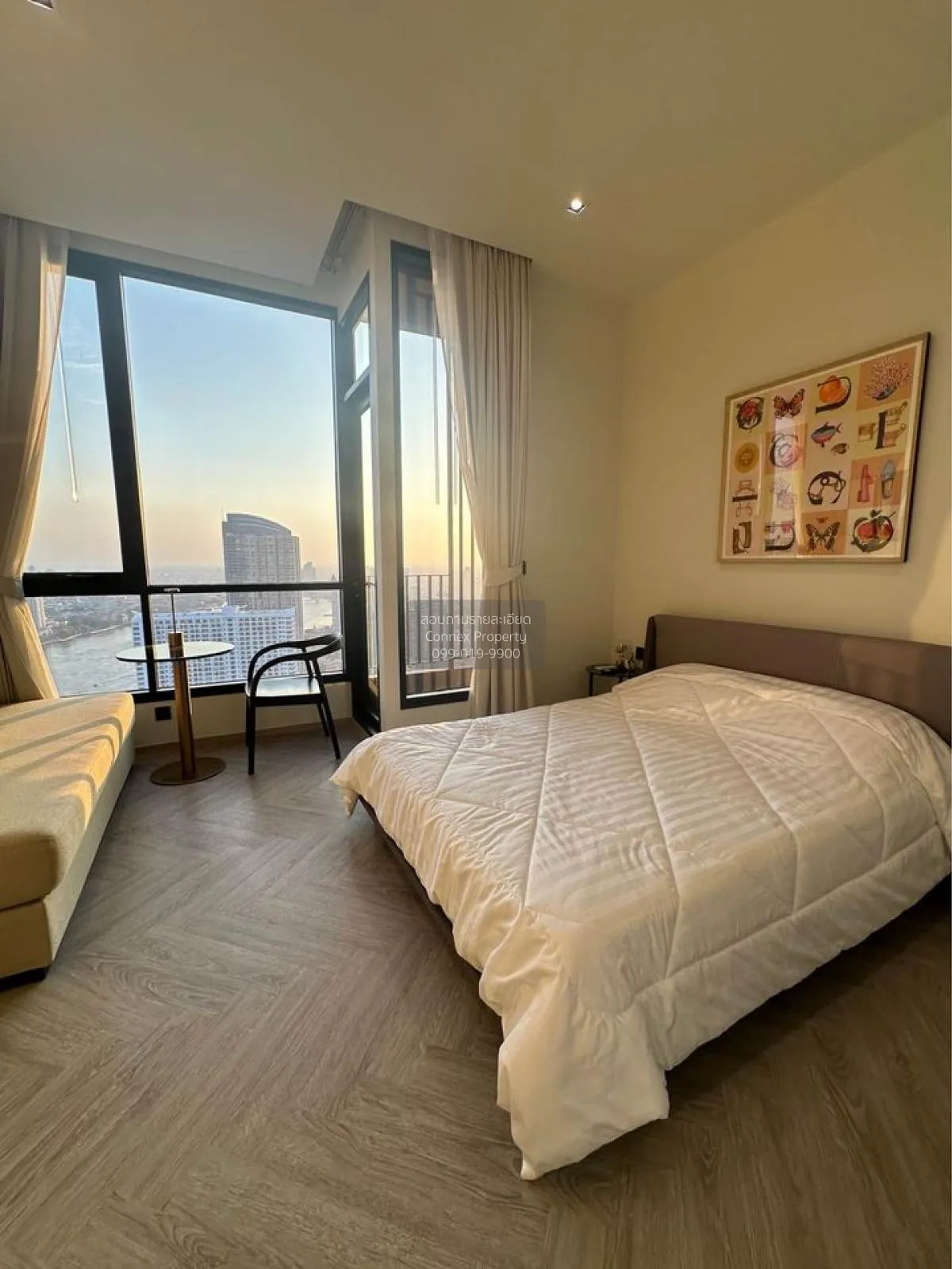 For Rent Condo , Chapter Charoennakhorn-Riverside , BTS-Krung Tho 1