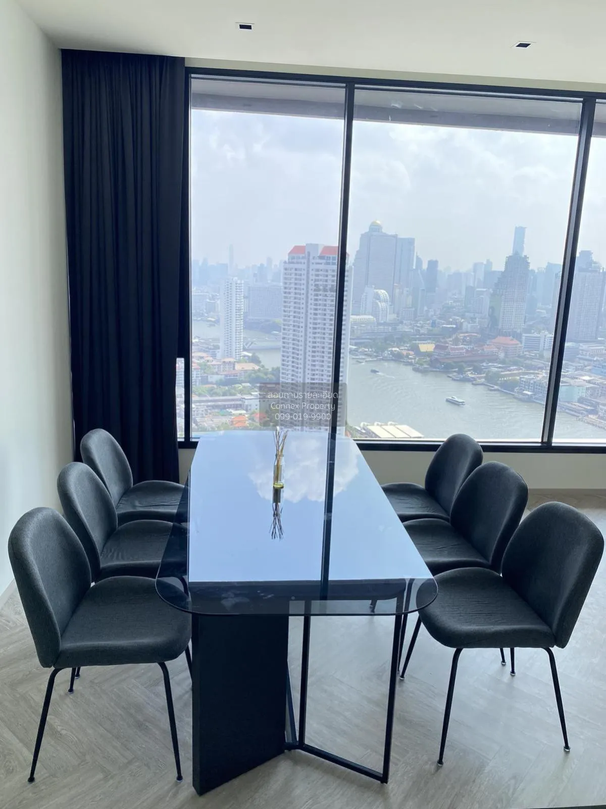 เช่าคอนโด  แชปเตอร์ เจริญนคร-ริเวอร์ไซด์ ชั้นสูง วิวแม่น้ำ BTS-กร