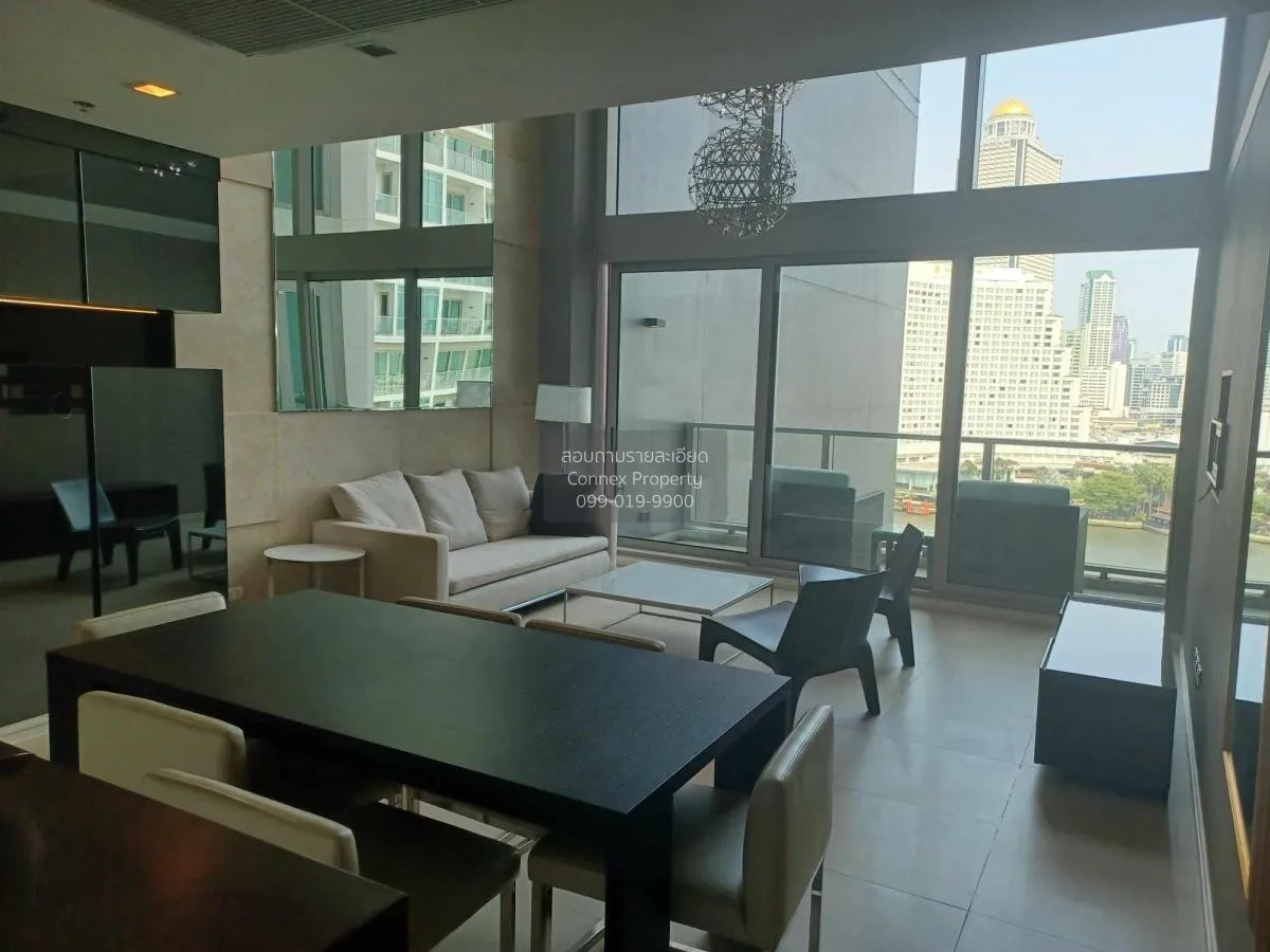 For Sale Condo , The River , Duplex , BTS-Saphan Taksin , Khlong 