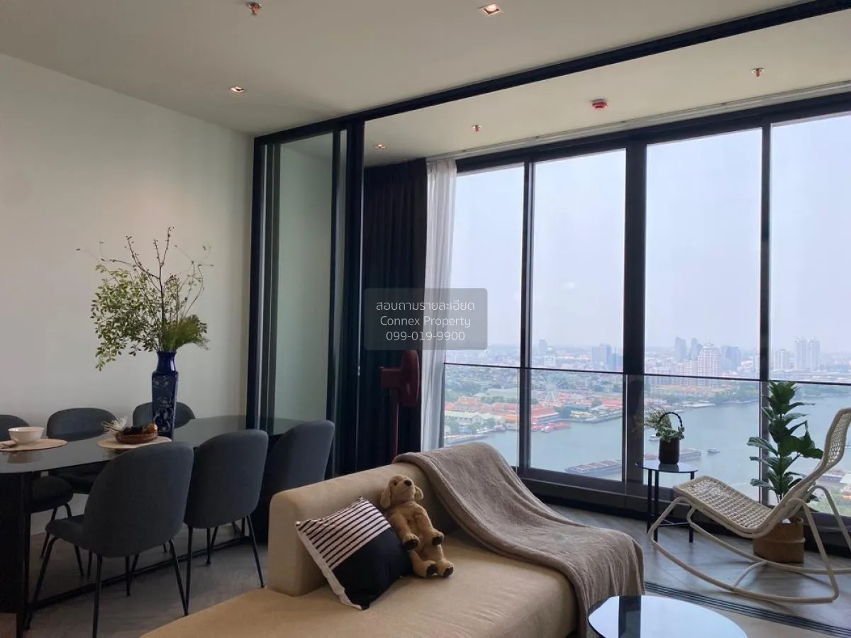 For Rent Condo , Chapter Charoennakhorn-Riverside , BTS-Krung Tho 3